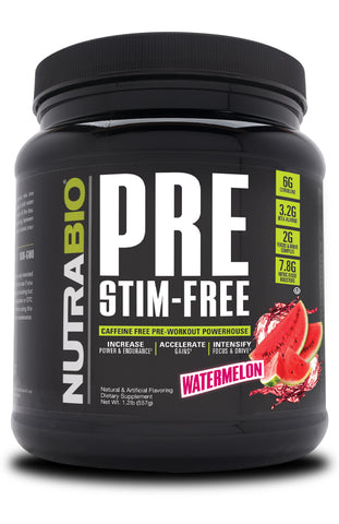 NutraBio - Pre Workout Stimulant Free